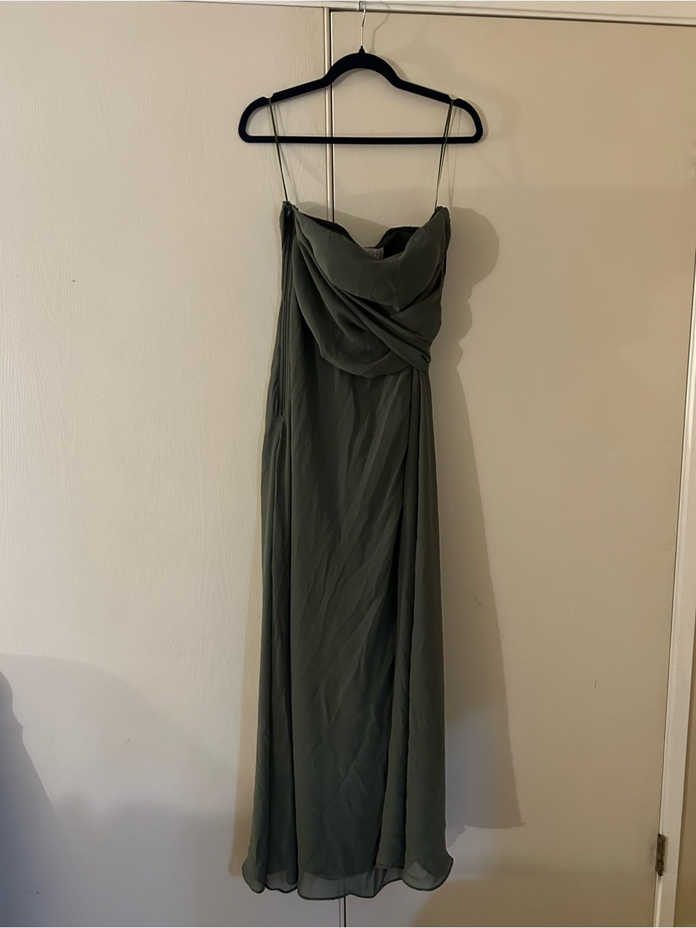 Birdy Grey Mia Dress Matte Satin Eucalyptus - Picture 7 of 7